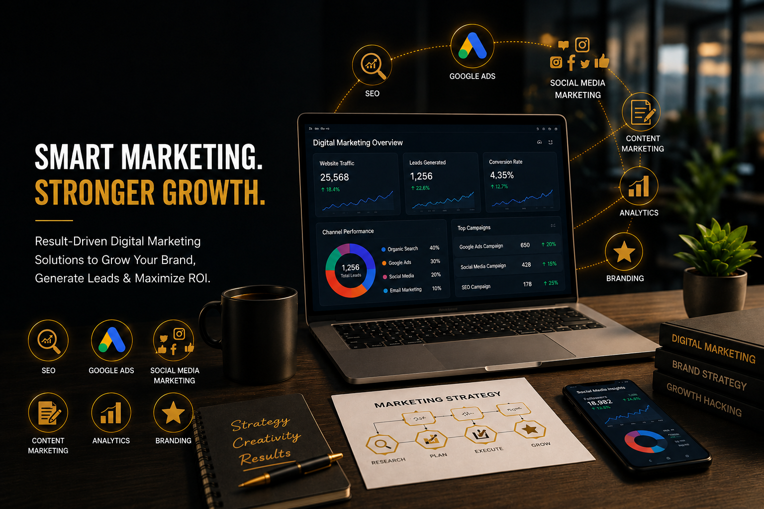 Digital marketing services