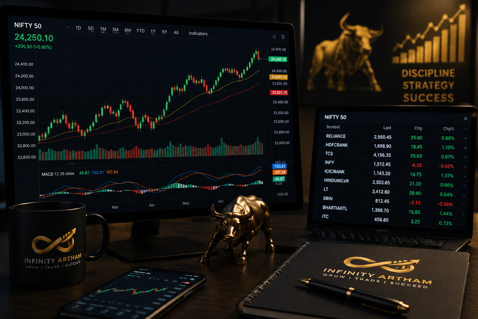 Indian stock market trading education